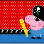 Caixa Bombom George Pig Pirata (Peppa Pig):
