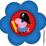 Flor George Pig Pirata (Peppa Pig):