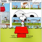 Molde Quadrado Snoopy: