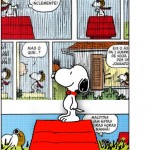 Tag Agradecimento Snoopy: