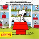Rótulo Batom Garoto Snoopy: