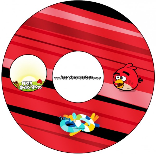 Kit Festa Digital Completo Angry Birds Fazendo A Nossa Festa