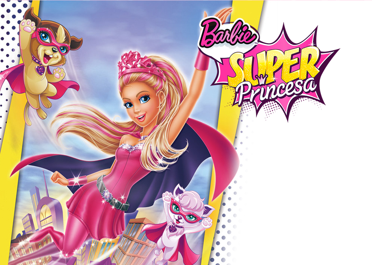 Convite, Moldura e Cart u00e3o Barbie Super Princesa R Barbie Princesa ~ Convite, Moldura e Cart u00e3o Barbie Super Princesa R