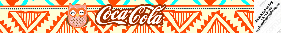 Coca-cola Corujinha Laranja Indie