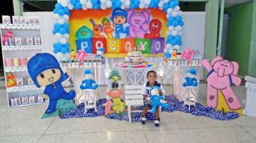 Festa Pocoyo do Guilherme Decoração Festa Pocoyo do Guilherme