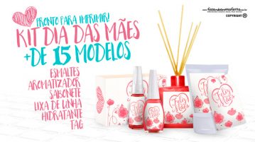Kit Presente Dia das Mães Grátis para Imprimir Kit Presente Dia das Mães - Modelo