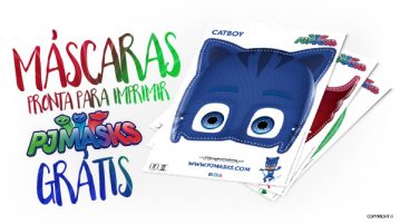 Máscaras PJ Mask Mascaras PJ Mask
