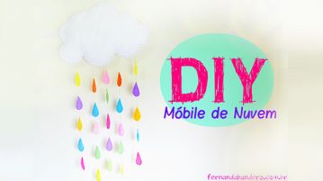 Como fazer Móbile para Festa Chuva de Amor Como fazer Mobile para Festa Chuva de Amor