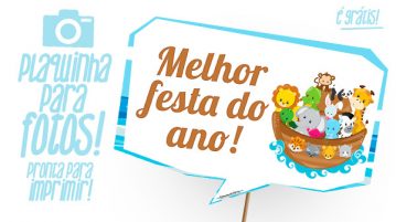 Plaquinhas Arca de Noé Grátis para Baixar e Imprimir em Casa Plaquinhas Arca de Noe