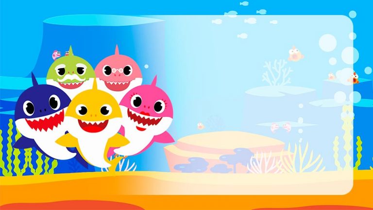 Etiqueta Escolar Baby Shark Familia Para Editar Fazendo A Nossa Festa