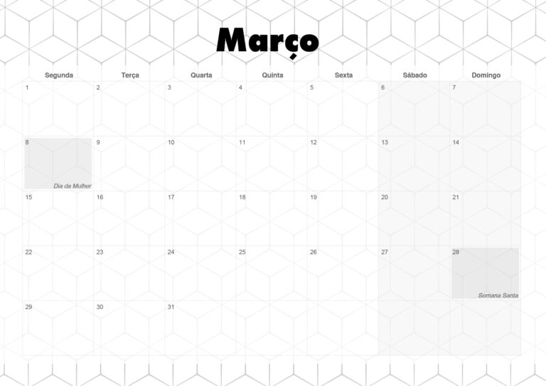 Calendario Mensal 2021 Marco Preto E Brancojpg Fazendo A Nossa Festa