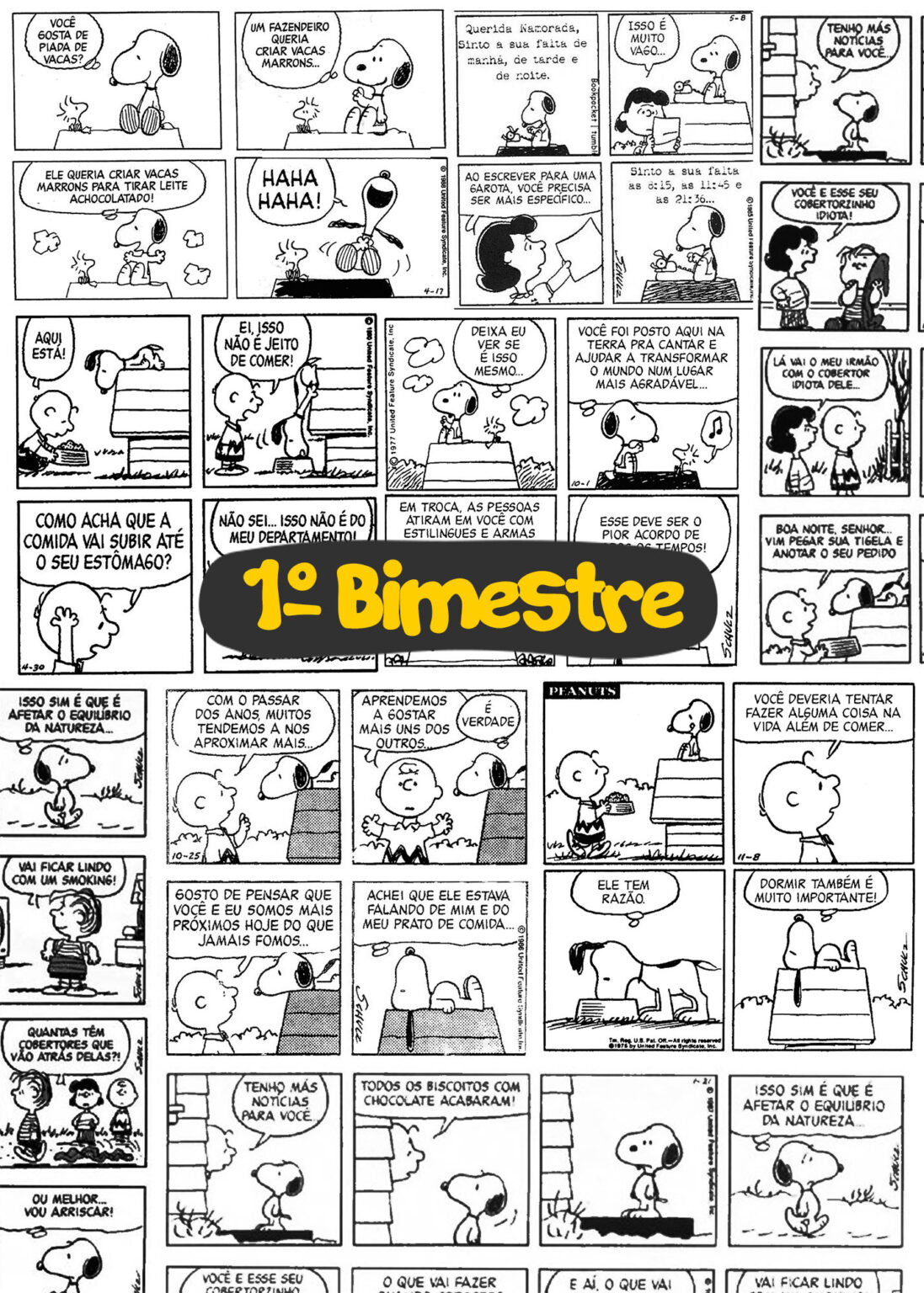 Caderno Planejamento Professor Snoopy Bimestre Fazendo A Nossa