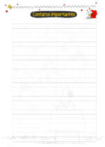 Caderno Planejamento Professor 2023 Snoopy Contatos Importantes