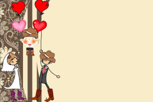 Casamento Cowboy com Filho – Kit Completo com molduras para convites, rótulos para guloseimas, lembrancinhas e imagens!