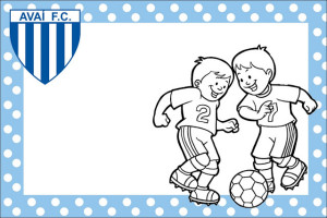 Avaí Futebol Clube – Kit Completo com molduras para convites, rótulos para guloseimas, lembrancinhas e imagens!