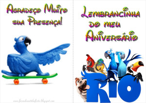 Rio – Livrinho de Atividades!!