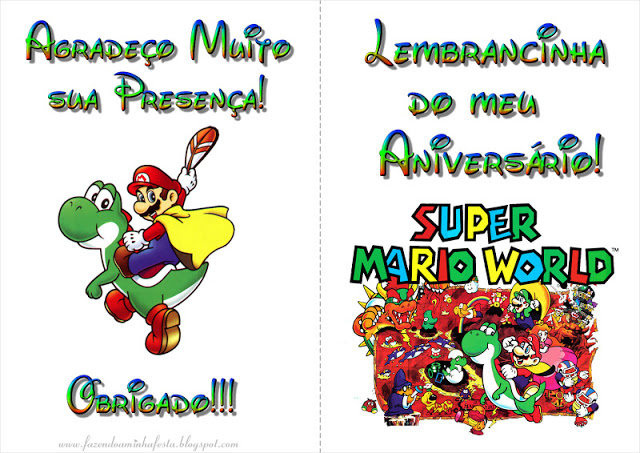 Mario Bros – Livrinho de Atividades!
