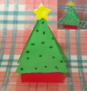 small tree favor box and cover