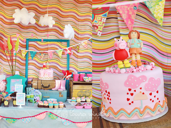 copyright Laura Winslow Photography Addie Peppa Party 1