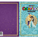 Revista Colorindo kit festa jasmine e aladdim