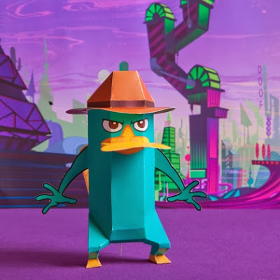 Boneco Agente Perry 3D!
