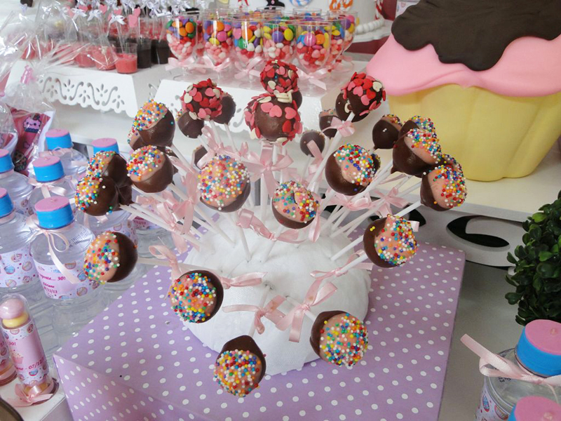 Cake Pops Festa Cupcakes De repente 30: