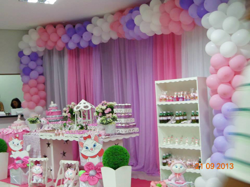 Gata marie  Festa de aniversario decoracao, Festa gatinha marie, Decoração  gatinha marie