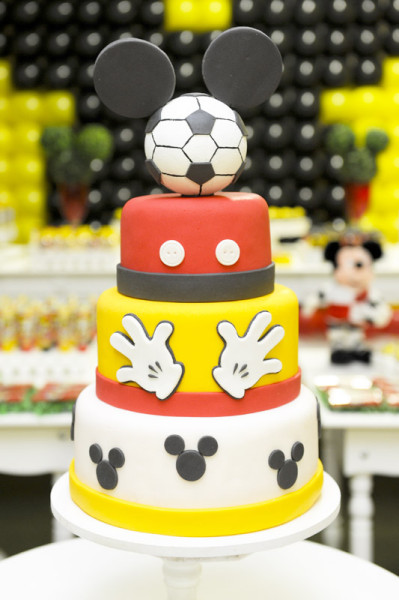 Tema: Mickey Futebol – Festa da Leitora Anne Bastos