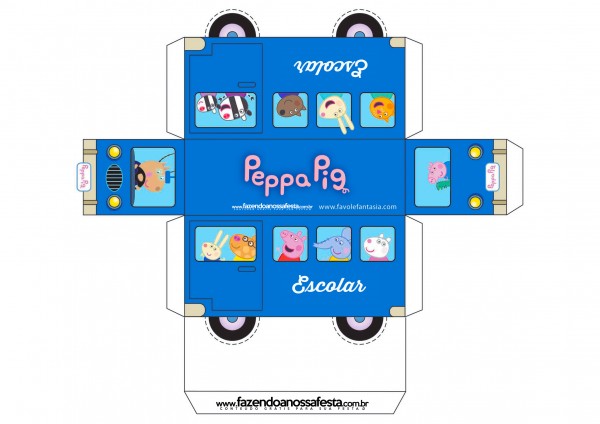 Peppa Pig bus A4 fnf