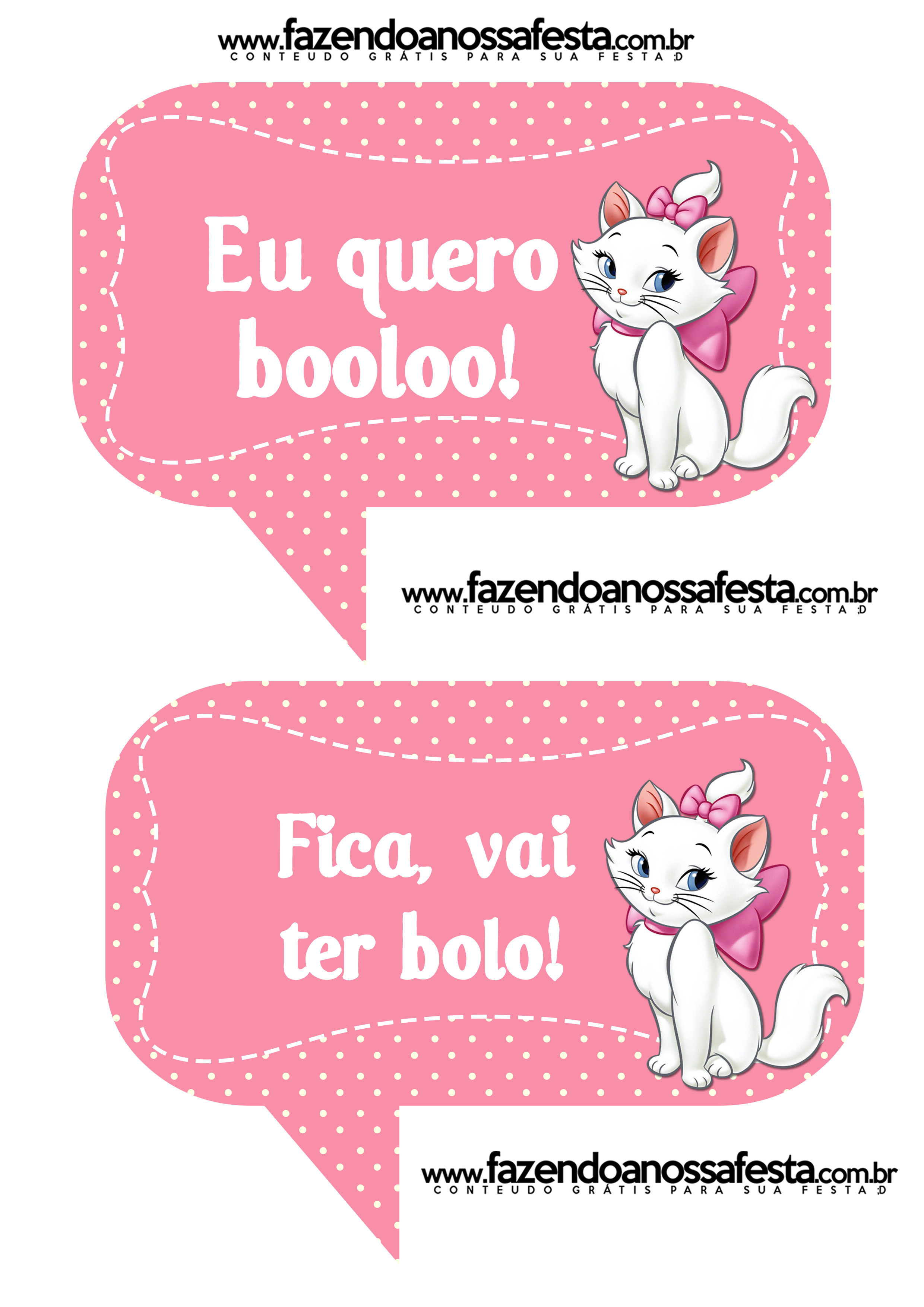 Topo de Bolo | Gatinha Marie