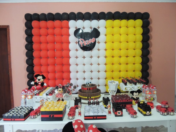 Tema: Mickey Mouse – Festa da leitora Luana Araujo Silva!
