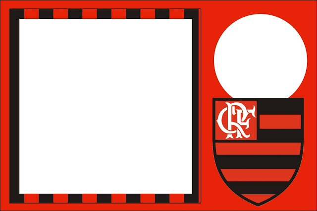 Flamengo – Kit Completo com molduras para convites, rótulos para guloseimas, lembrancinhas e imagens!