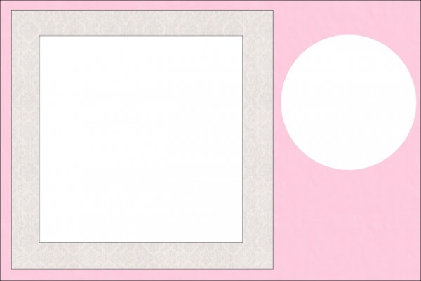 Rosa e Cinza – Kit Completo com molduras para convites, rótulos para guloseimas, lembrancinhas e imagens!