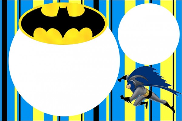 Batman – Kit Completo com molduras para convites, rótulos para guloseimas, lembrancinhas e imagens!