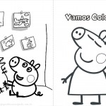 Peppa Pig Livrinho para Colorir 1 061015 - Fazendo a Nossa Festa