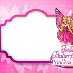Barbie Butterfly Convite 2