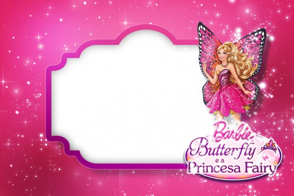 Barbie Butterfly Convite3