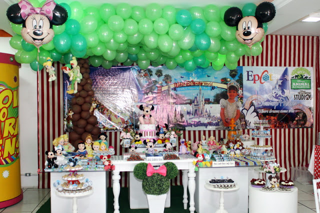 Festinha Walt Disney World – Decoração!