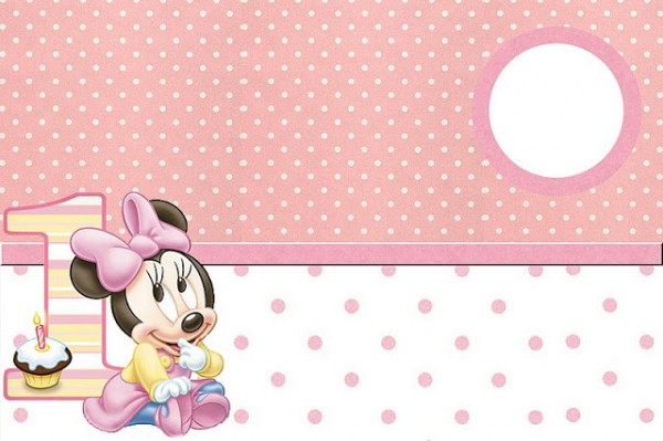 Minnie Baby – Kit Completo com molduras para convites, rótulos para guloseimas, lembrancinhas e imagens!