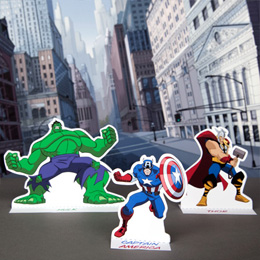 Personagens dos Vingadores!