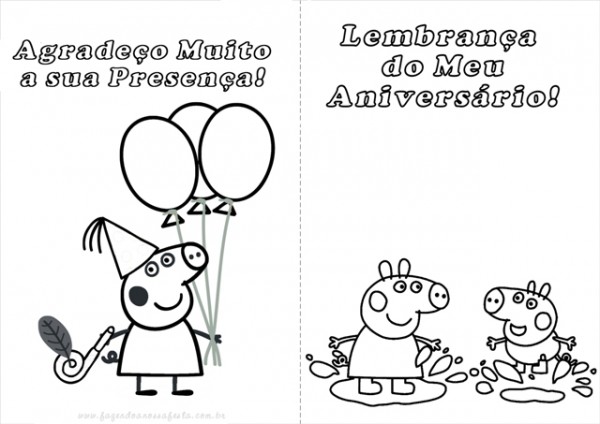 Peppa Pig – Livrinho para Colorir!