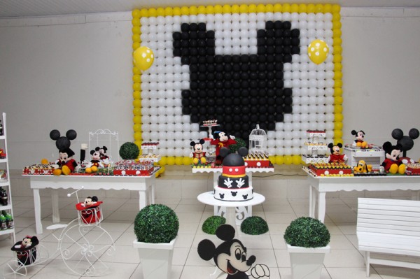 Tema: Mickey Mouse – Festa da Leitora Nádia Maria!