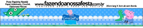 KIT FNF GEORGE PIG DINOSSAURO 54