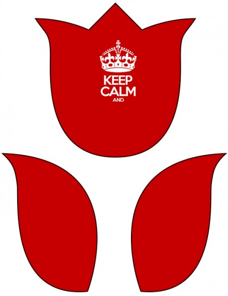 KIT FNF keep calm vermelho 118