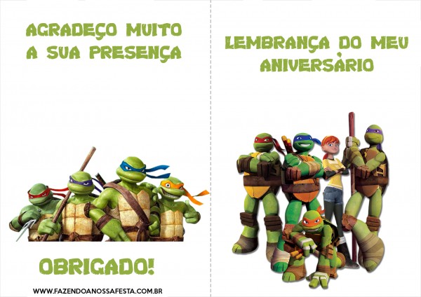 Tartarugas ninjas imagem para imprimir e colorir - Tartarugas