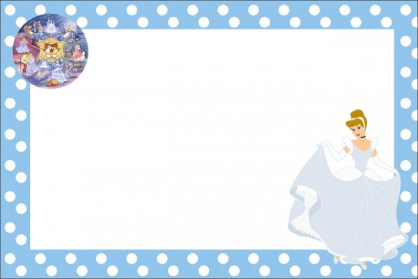 Cinderela Disney – Kit Completo com molduras para convites, rótulos para guloseimas, lembrancinhas e imagens!