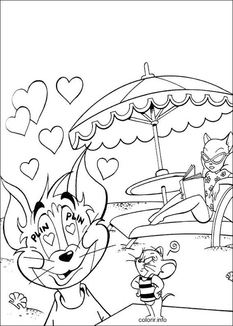 Tom e Jerry – Imagens para Colorir!