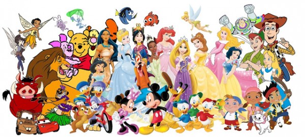 Personagens Disney para Meninas – Kit Completo com molduras para convites, rótulos para guloseimas, lembrancinhas e imagens!