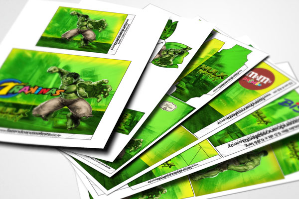 Hulk –  Kit Completo Digital com molduras para convites, rótulos para guloseimas, lembrancinhas e imagens!