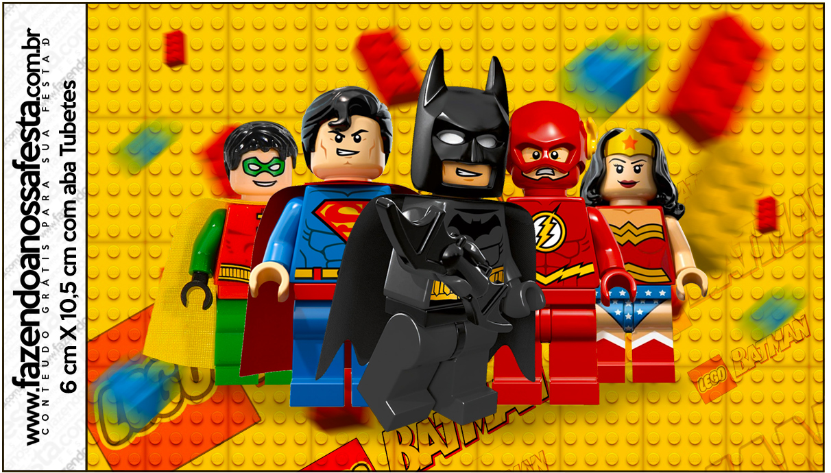 Super-heróis e supervilões de Lego Batman ganham pôsteres